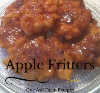 Warm Apple Fritters
