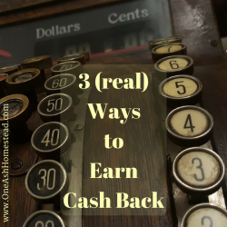 3 (real) Ways To Earn Cash Back