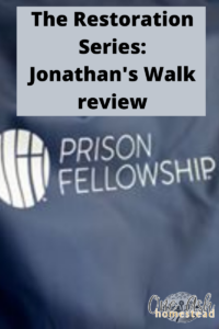 The Restoration Series: Jonathan’s Walk- review