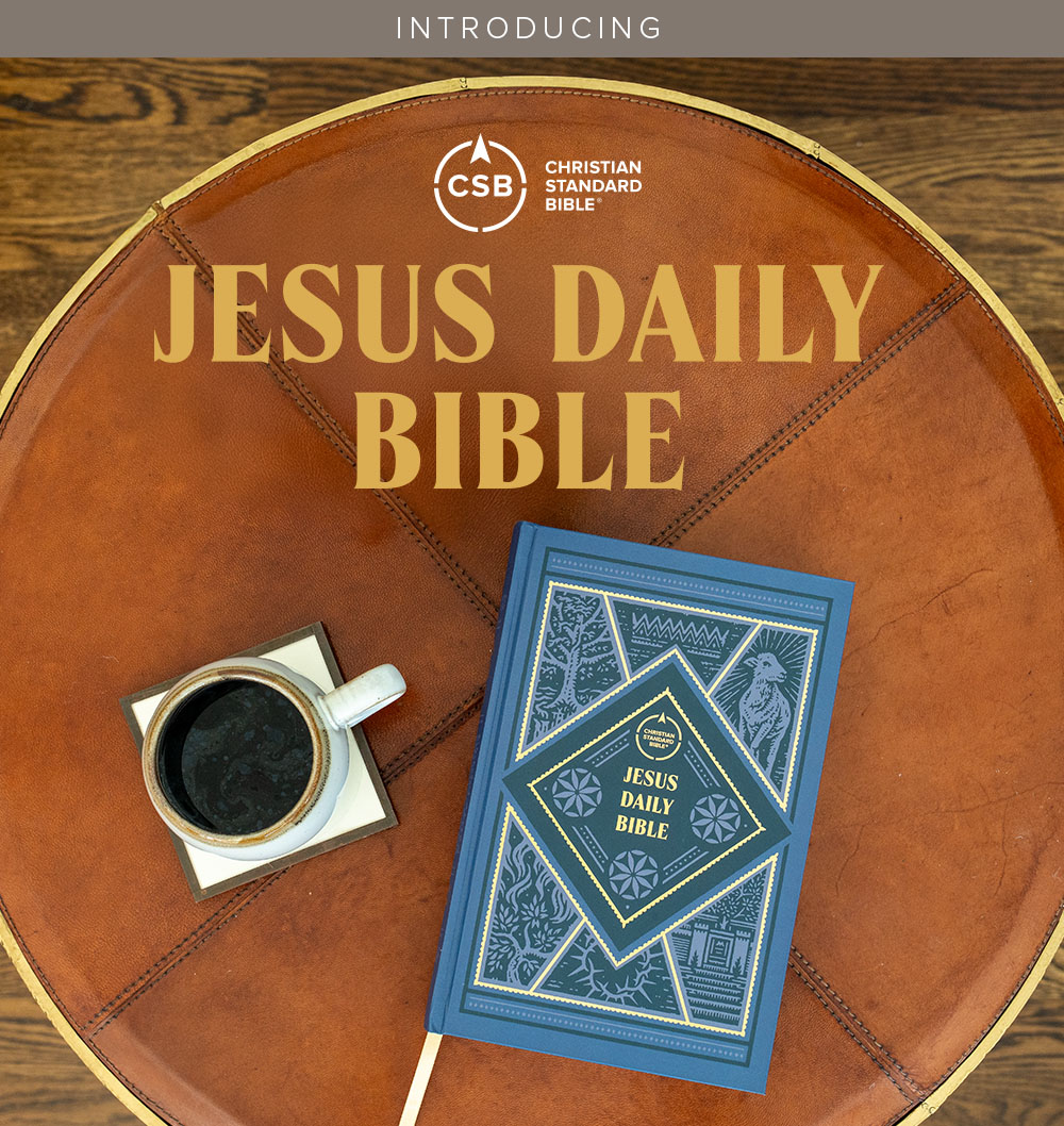 CSB Jesus Daily Bible review and giveaway